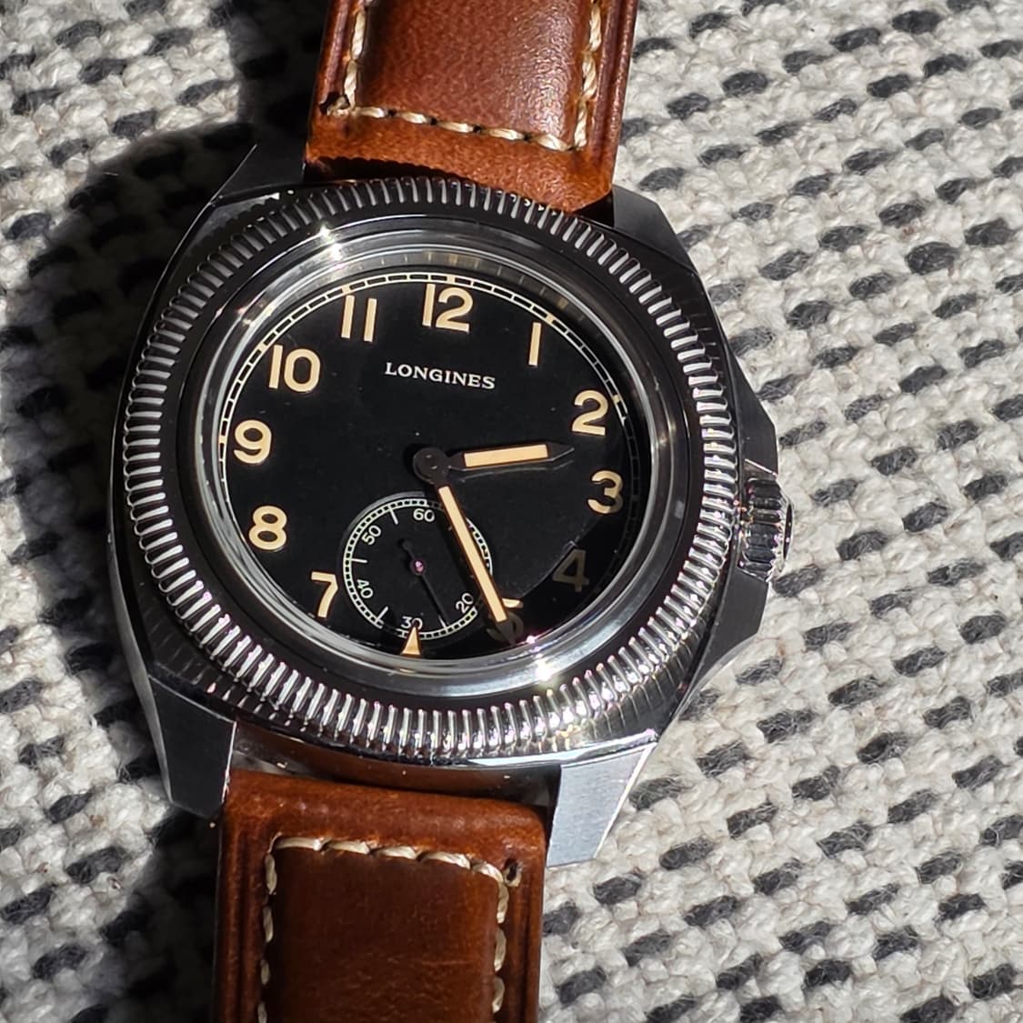 Longine 론진 마제텍 아메카지 빈티지 복각 파일럿 워치 상품이미지3