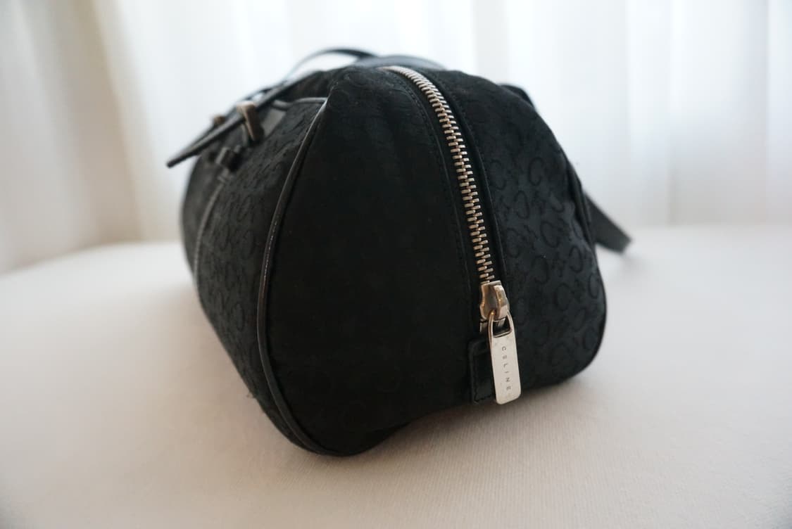 셀린느 패브릭 블랙 숄더 겸 토트백 상품이미지4