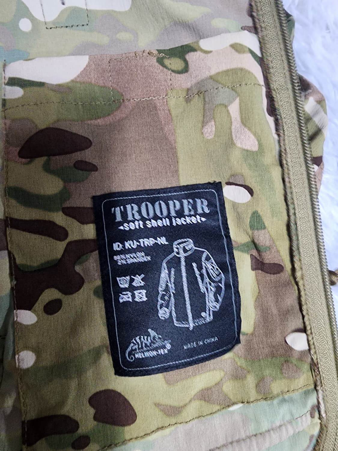 Helikon-Tex Trooper 소프트쉘 M 멀티캠 상품이미지5