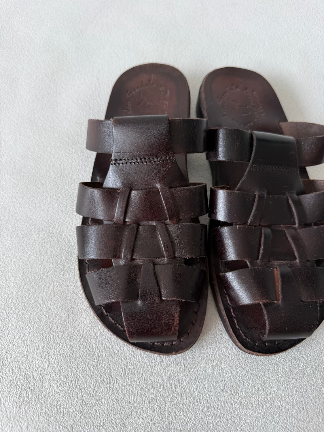 [EU38]예루살램 샌들(Jerusalem Sandale)레더위밍슬리퍼 상품이미지5