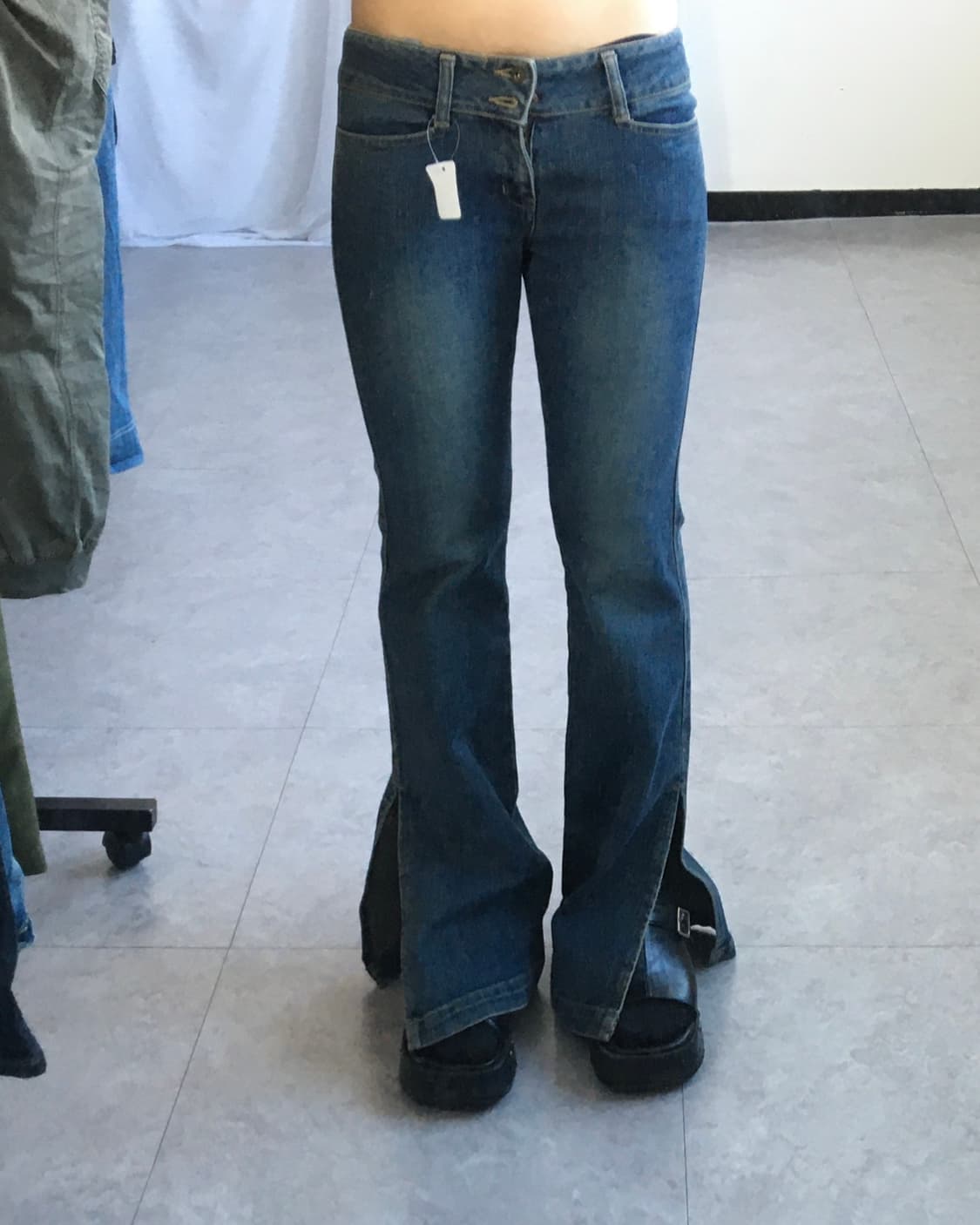 Washing denim pants 상품이미지1