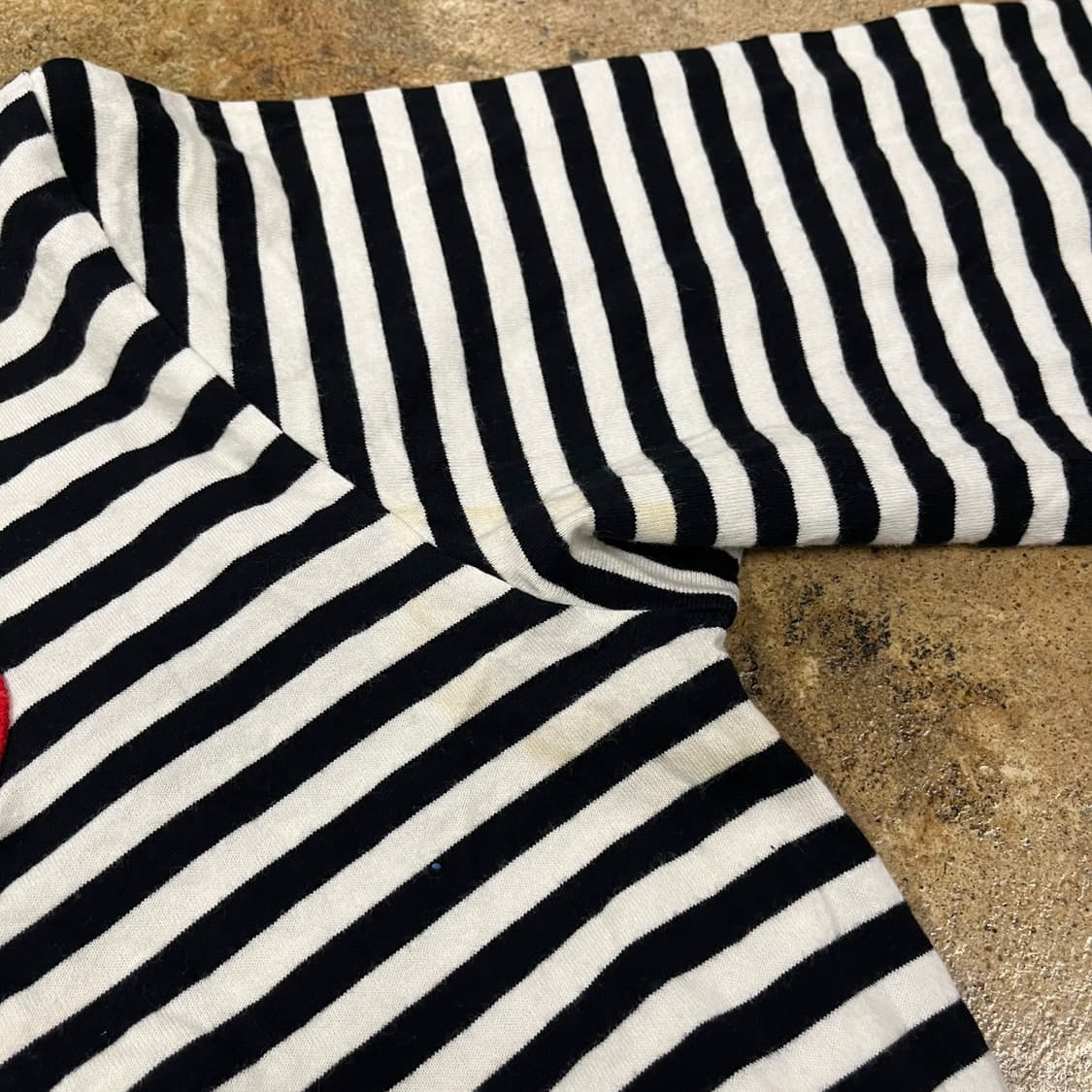 꼼데가르송 블랙 스트라이프 긴팔티셔츠 상품이미지8