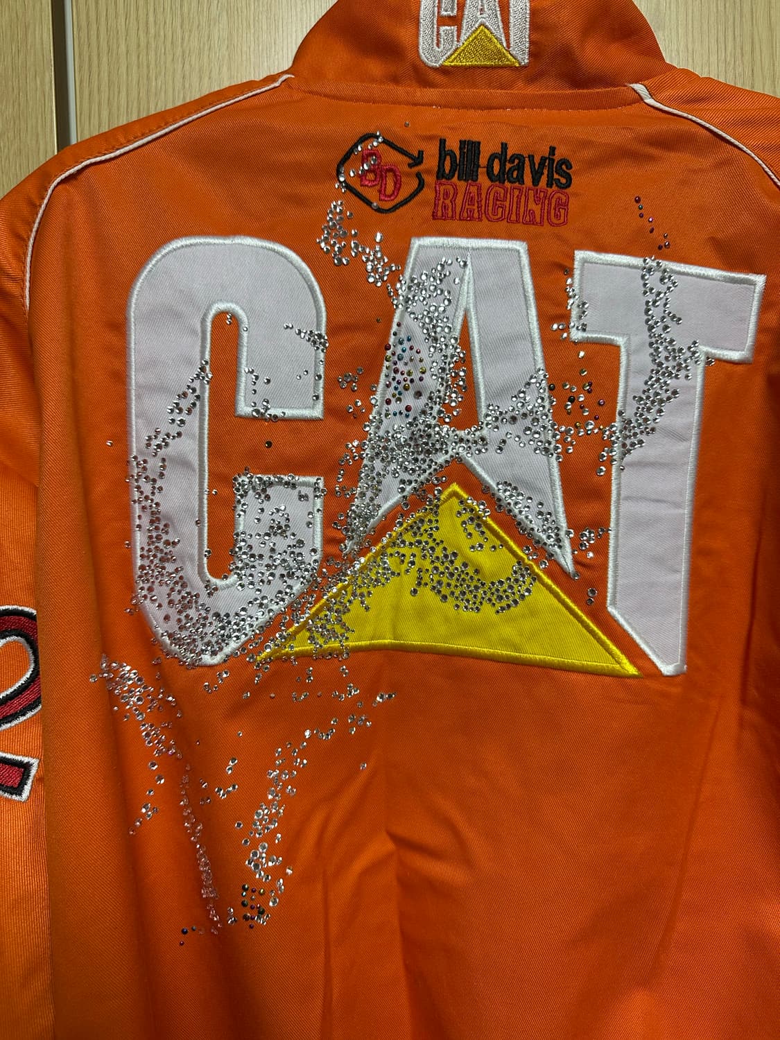 Vintage cat racing 큐빅 자켓 xl 상품이미지5