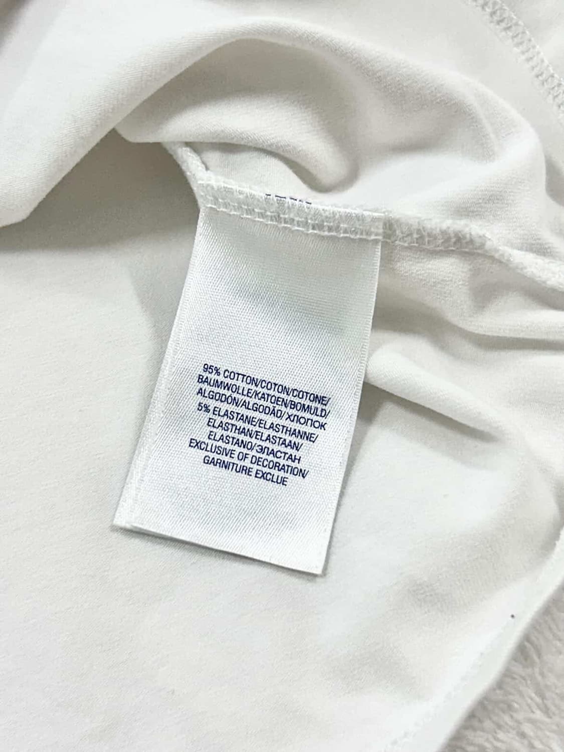 폴로 네이비포니 화이트 반팔 상품이미지8