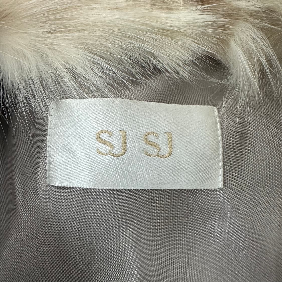 SJSJ 폭스퍼 카라 코트 상품이미지3