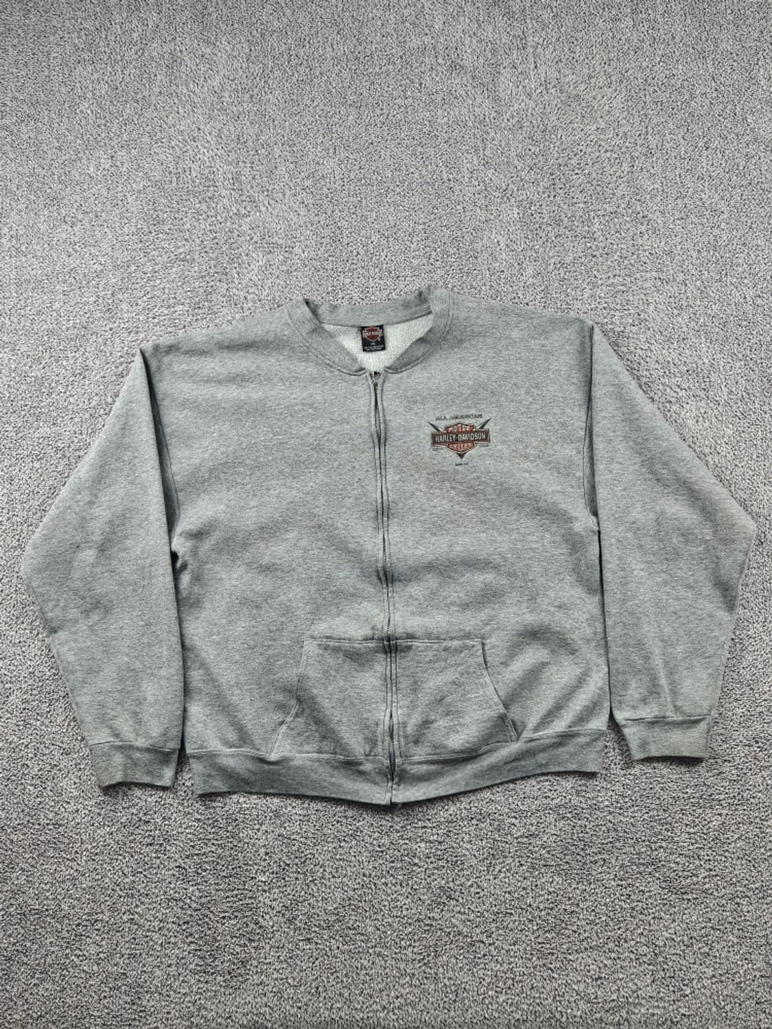 2000 할리데이비슨 덜루스 모터스포츠 스웻집업 (2XL) / 11323 상품이미지2