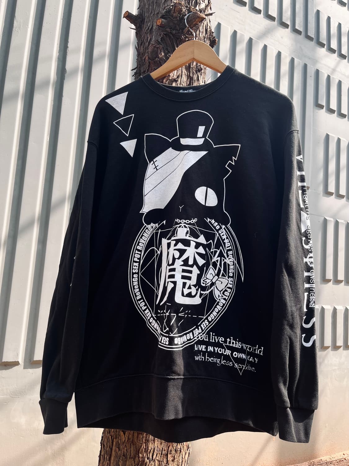 SexPotRevenge 섹스팟리벤지 지뢰 펑크 맨투맨 상품이미지2