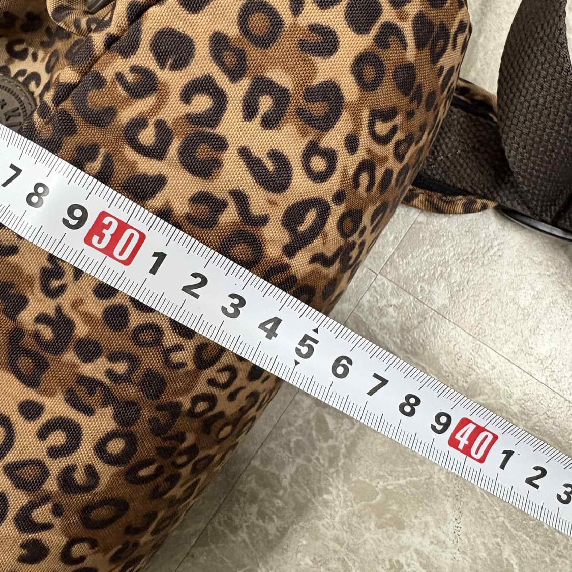 Kipling 키플링 y2k 고릴라 레오파드 호피 핀터깔 백팩 상품이미지6