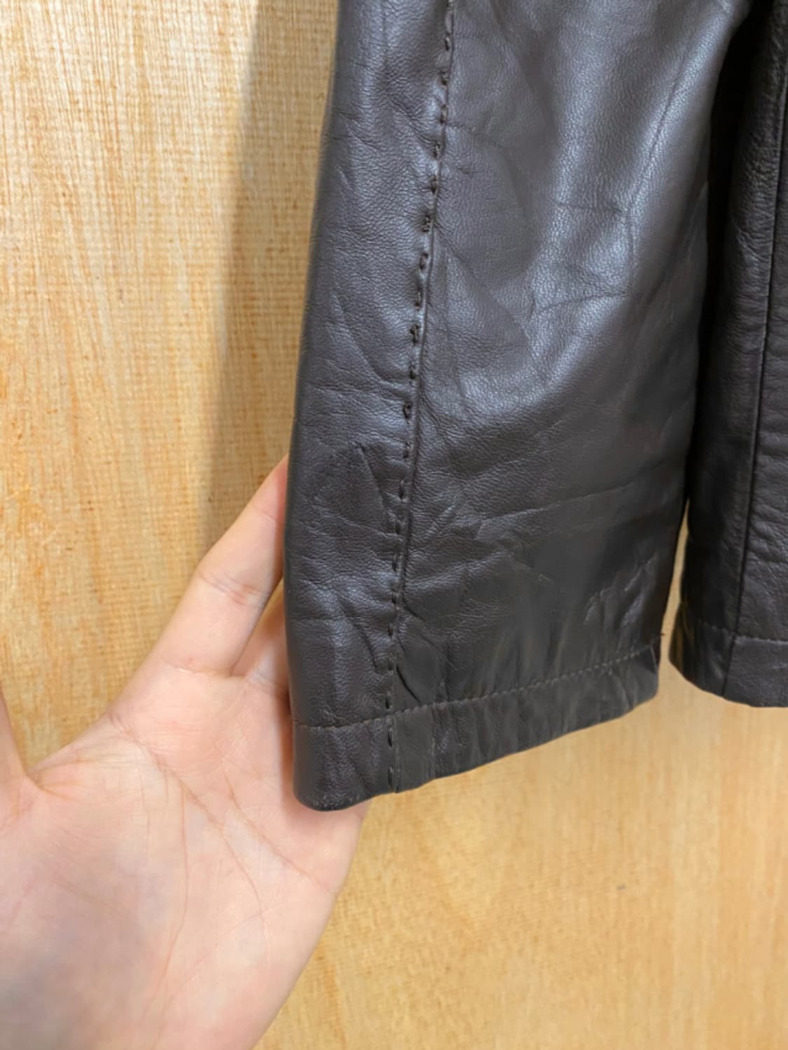 BALMAIN leather jacket 발망 레더 자켓 상품이미지10