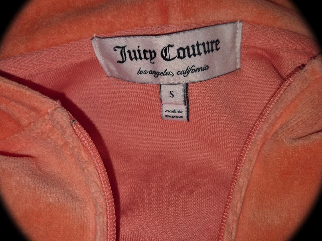 Juicy Couture y2k Orange velour training 상품이미지2
