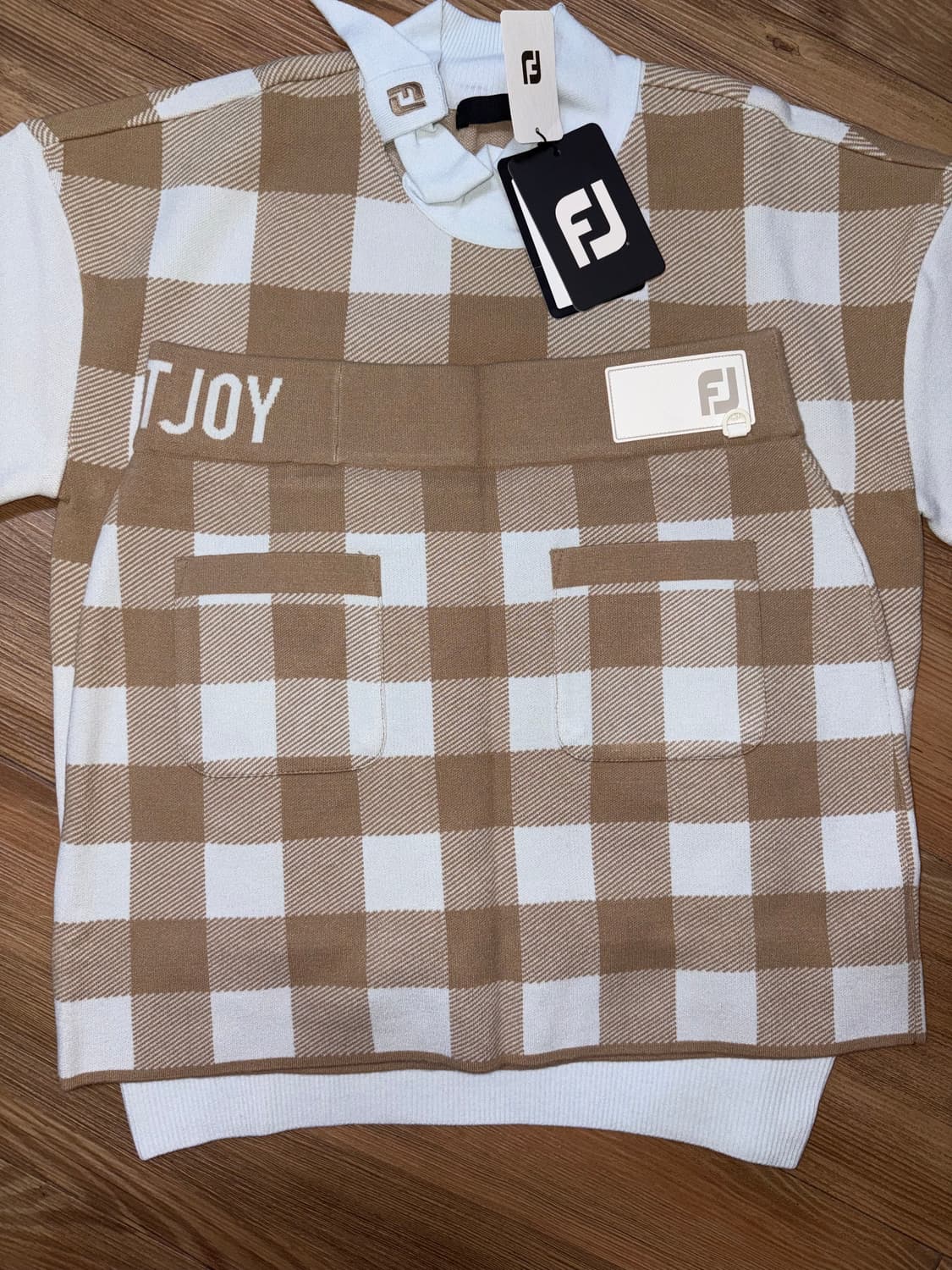 풋조이(FootJoy) 골프 니트 스커트 세트 (새상품) 상품이미지2