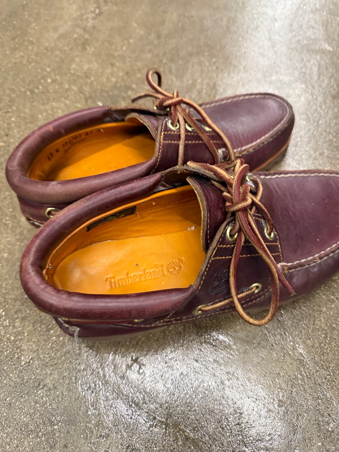 팀버랜드 쓰리아이 브라운 보트 슈즈 250 상품이미지7