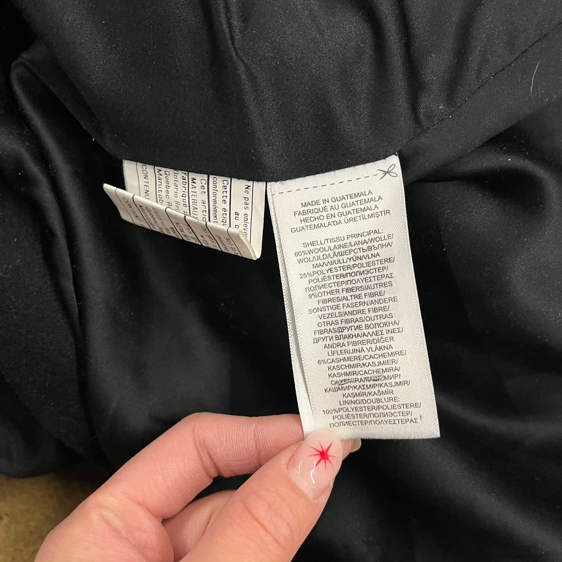 [정품/16] 로렌 랄프로렌 벨티드 롱 코트 블랙 b17 상품이미지6