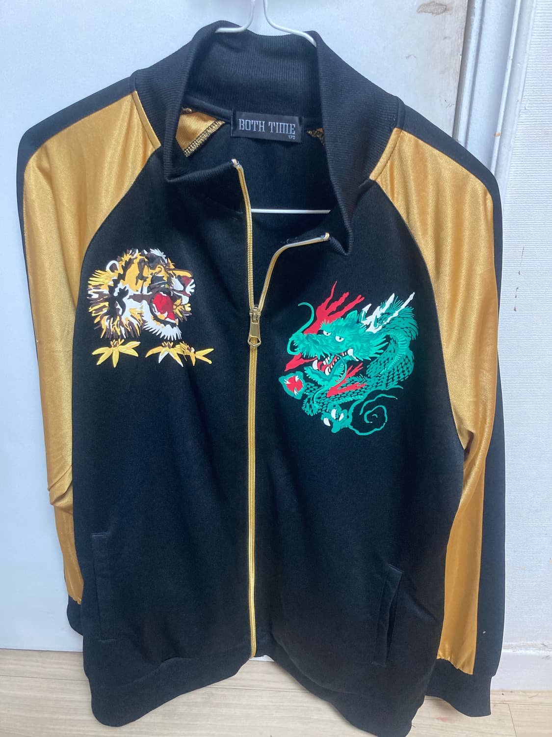 빈티지 용 호랑이 져지 상품이미지1