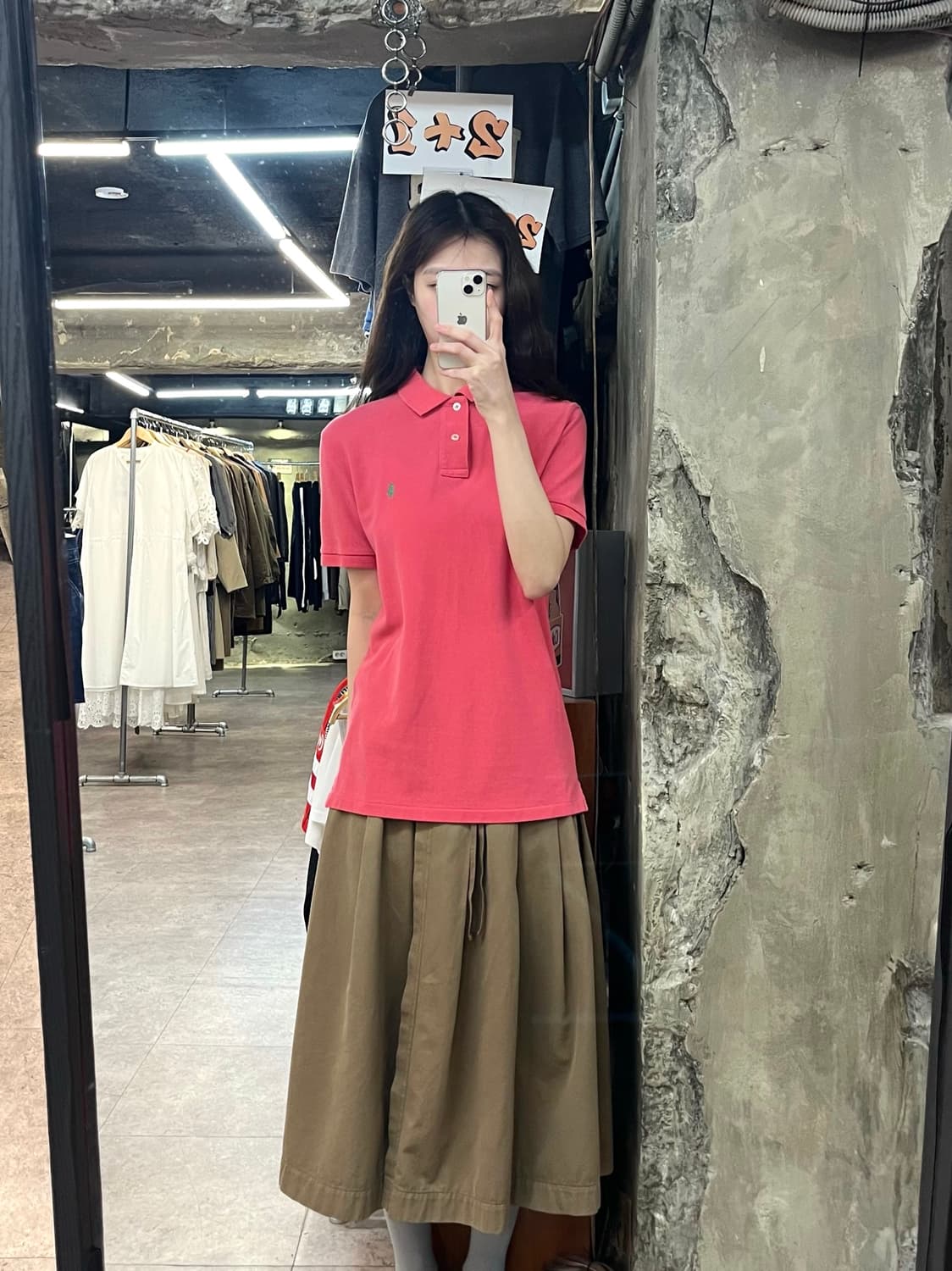 폴로 랄프로렌 반팔 카라티 코랄핑크 #csz4014 상품이미지2