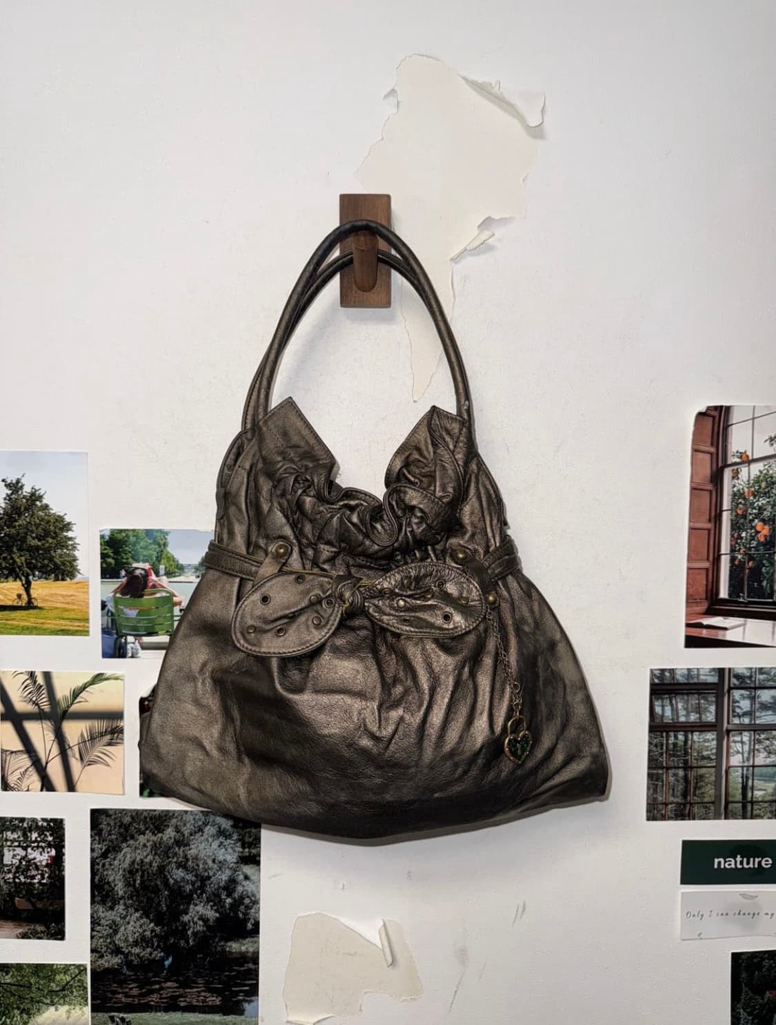 메탈 숄더백 상품이미지1