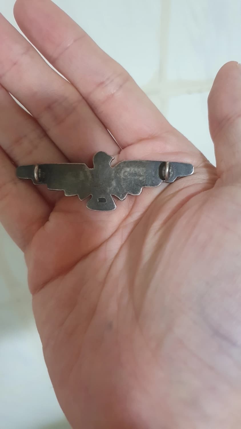 네이티브 아메리칸 터키석 썬더버드 팬던트 상품이미지2