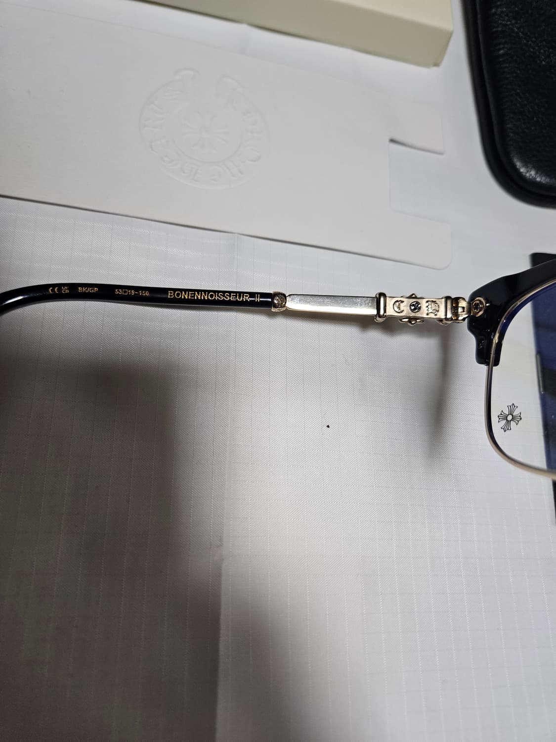 크롬하츠 보넨노이슈어2 블랙 골드 상품이미지4