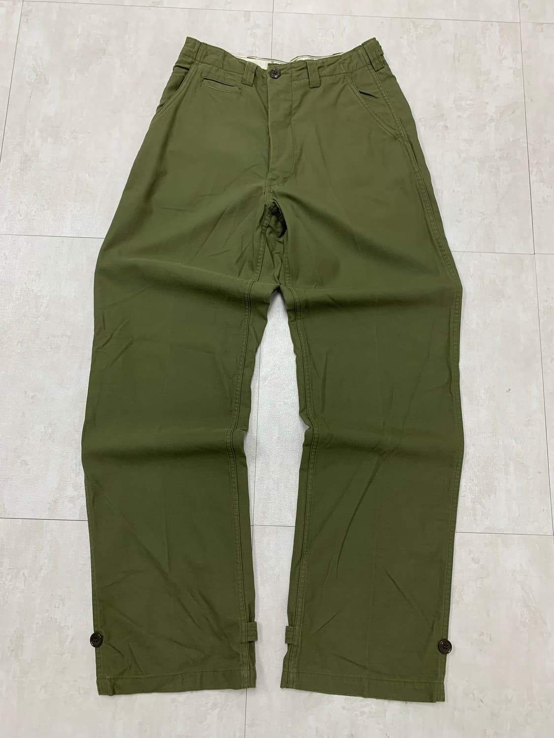 CAB clothing 카키 코튼 팬츠 #192 상품이미지1