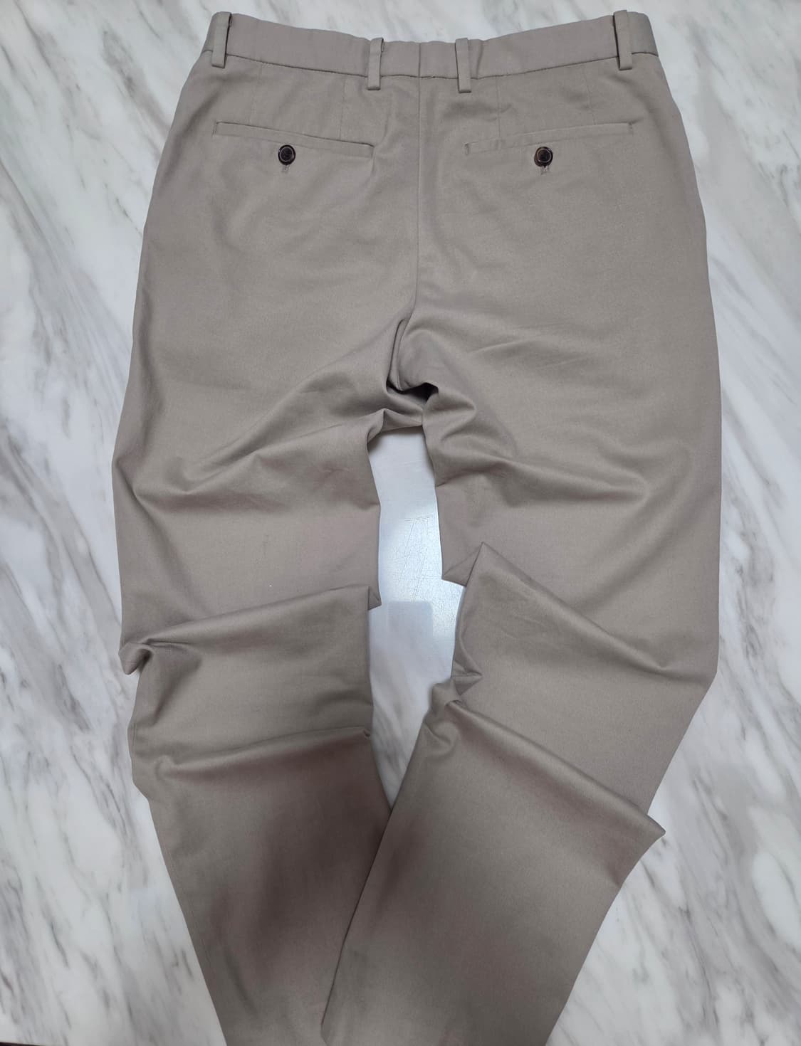 솔리드옴므 베이지 슬랙스 상품이미지2