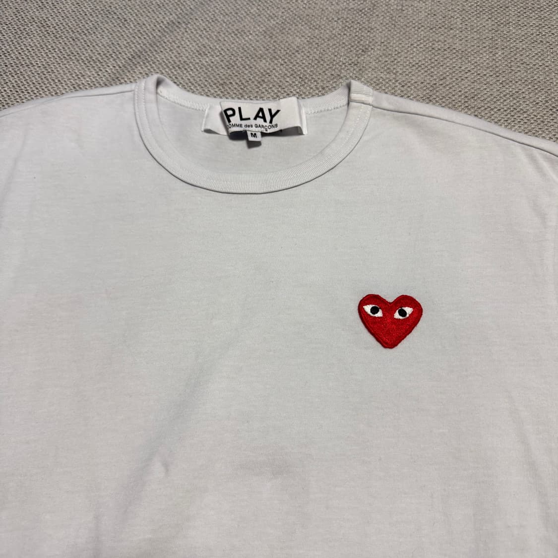 꼼데가르송 플레이 반팔 티셔츠 상품이미지2