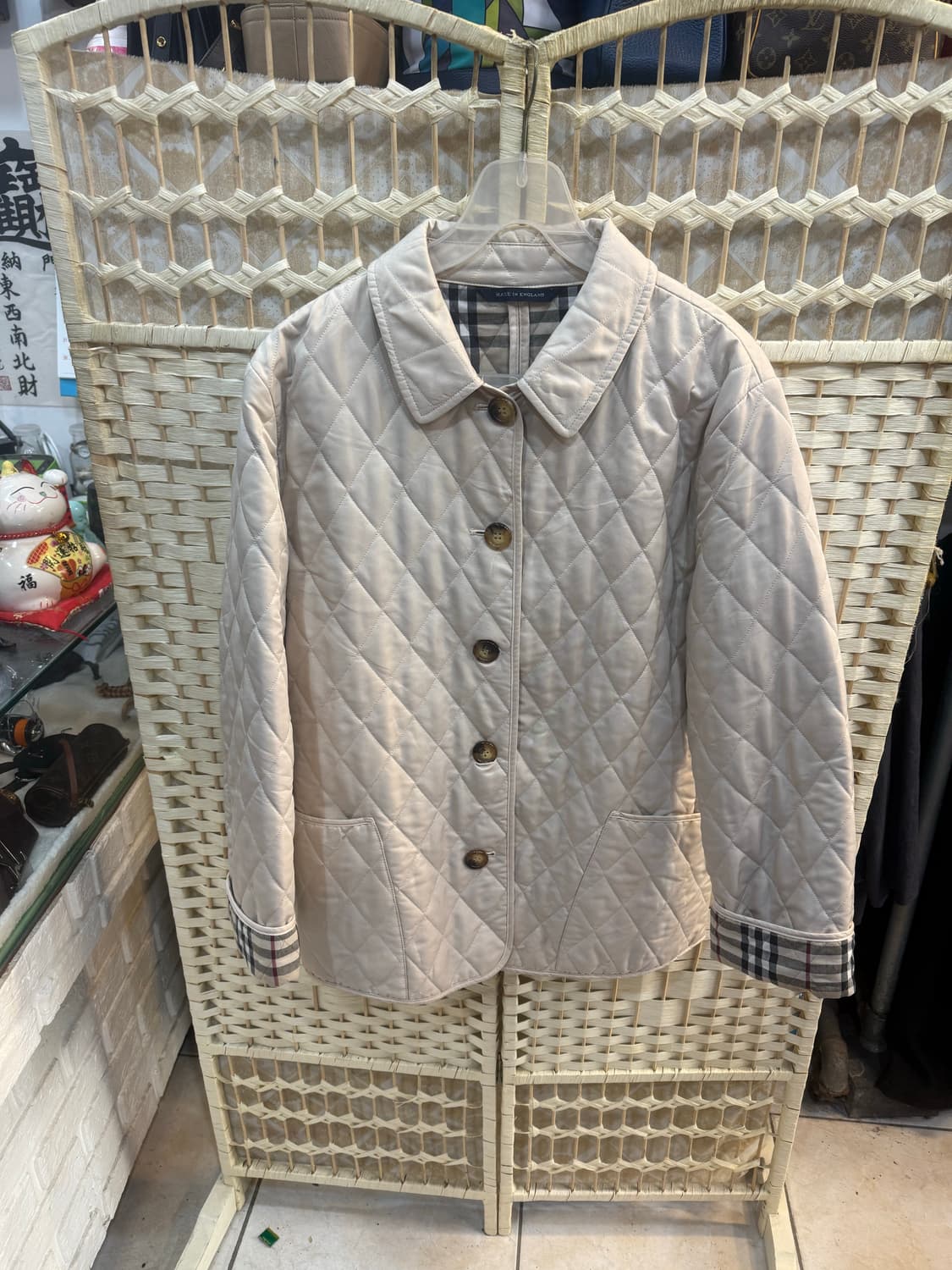 66-77 정품 버버리 누빔자켓 팝니다 상품이미지1