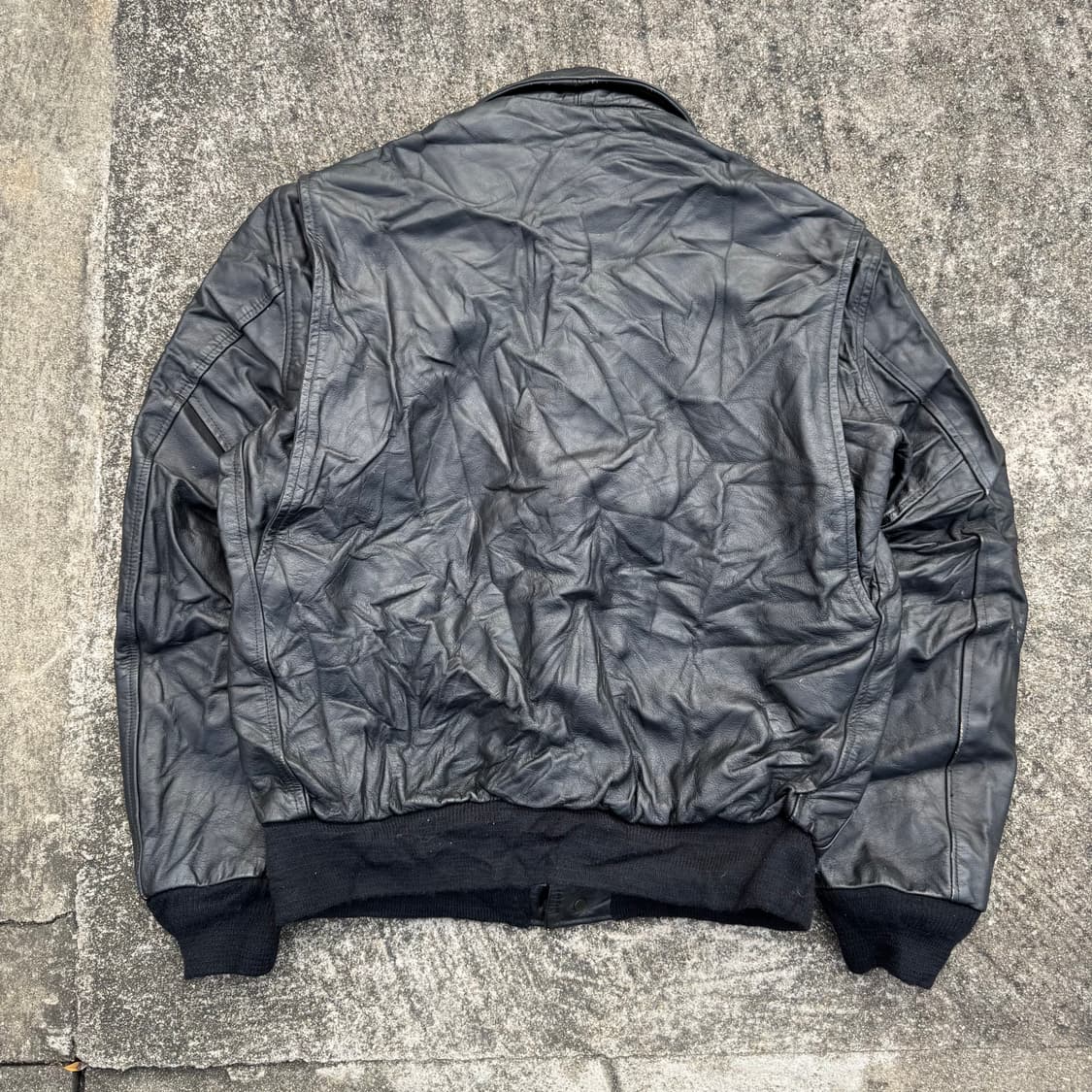 [XL] 80s Harley Davidson 할리 G1 레더자켓 상품이미지3