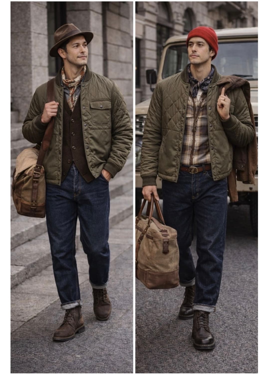 (새상품) RRL 리버시블 퀼트 라이너 자켓 M 상품이미지10