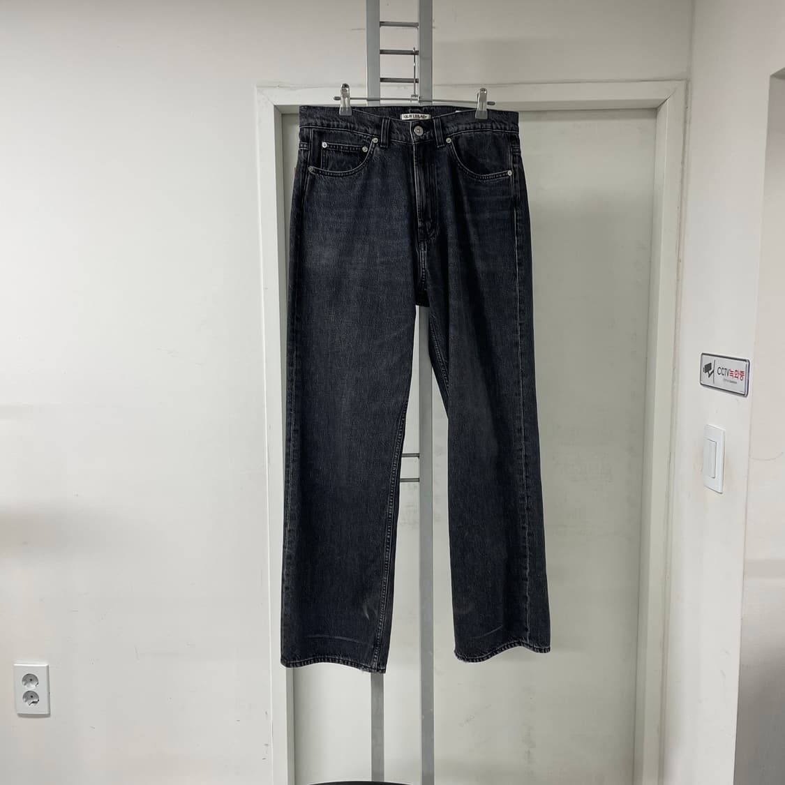 아워레가시 흑청 데님 팬츠 46 상품이미지6