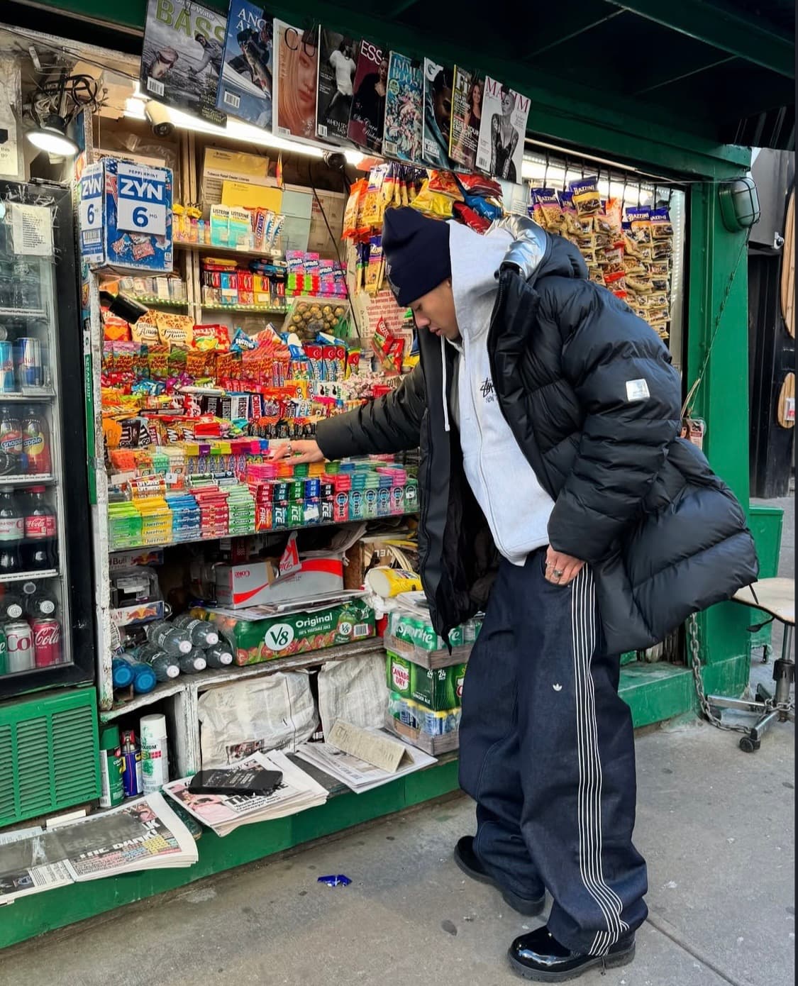 32) 아디다스 데님 배기 진 상품이미지1