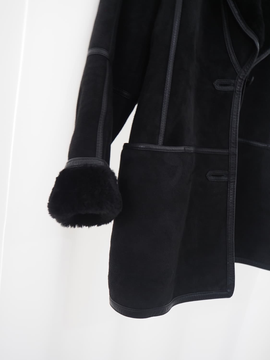 1990's vintage mouton coat  상품이미지4