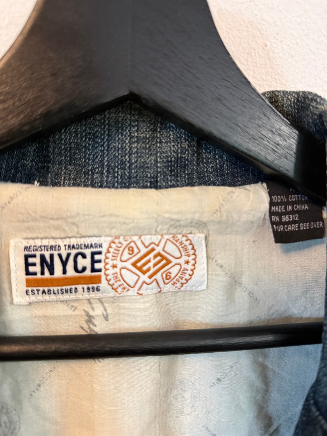 ENYCE 데님 커버올 블레이저 상품이미지2