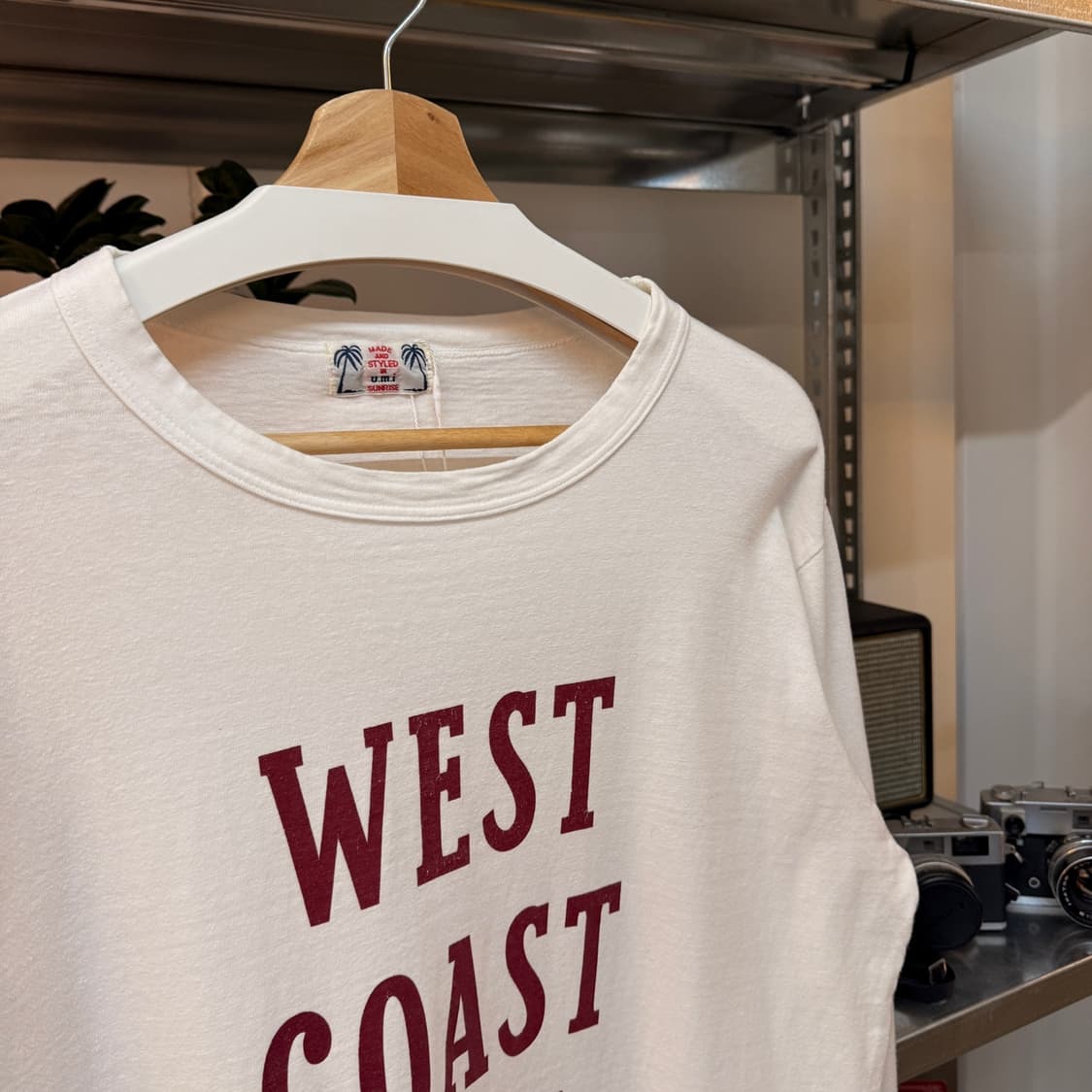 U.M.I MADE IN JAPAN 쉐잎 밑단 디테일 롱슬리브 L 상품이미지2