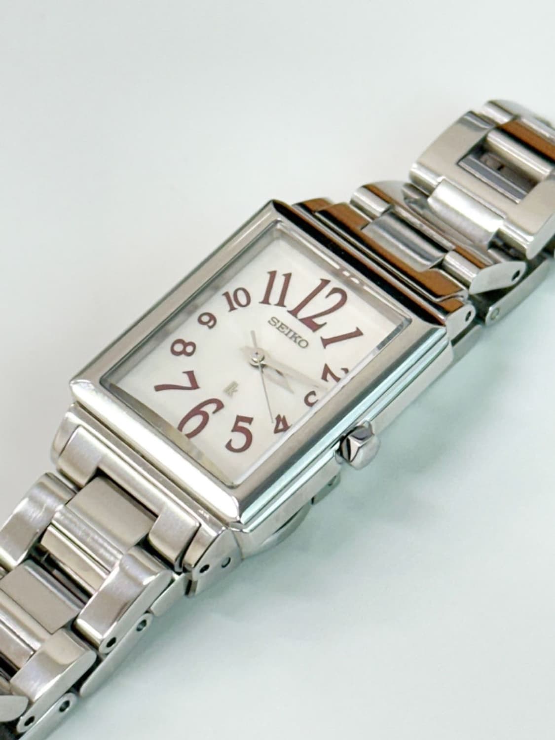 seiko / 세이코 루키아 스퀘어 실버 쿼츠 여성 시계 상품이미지2