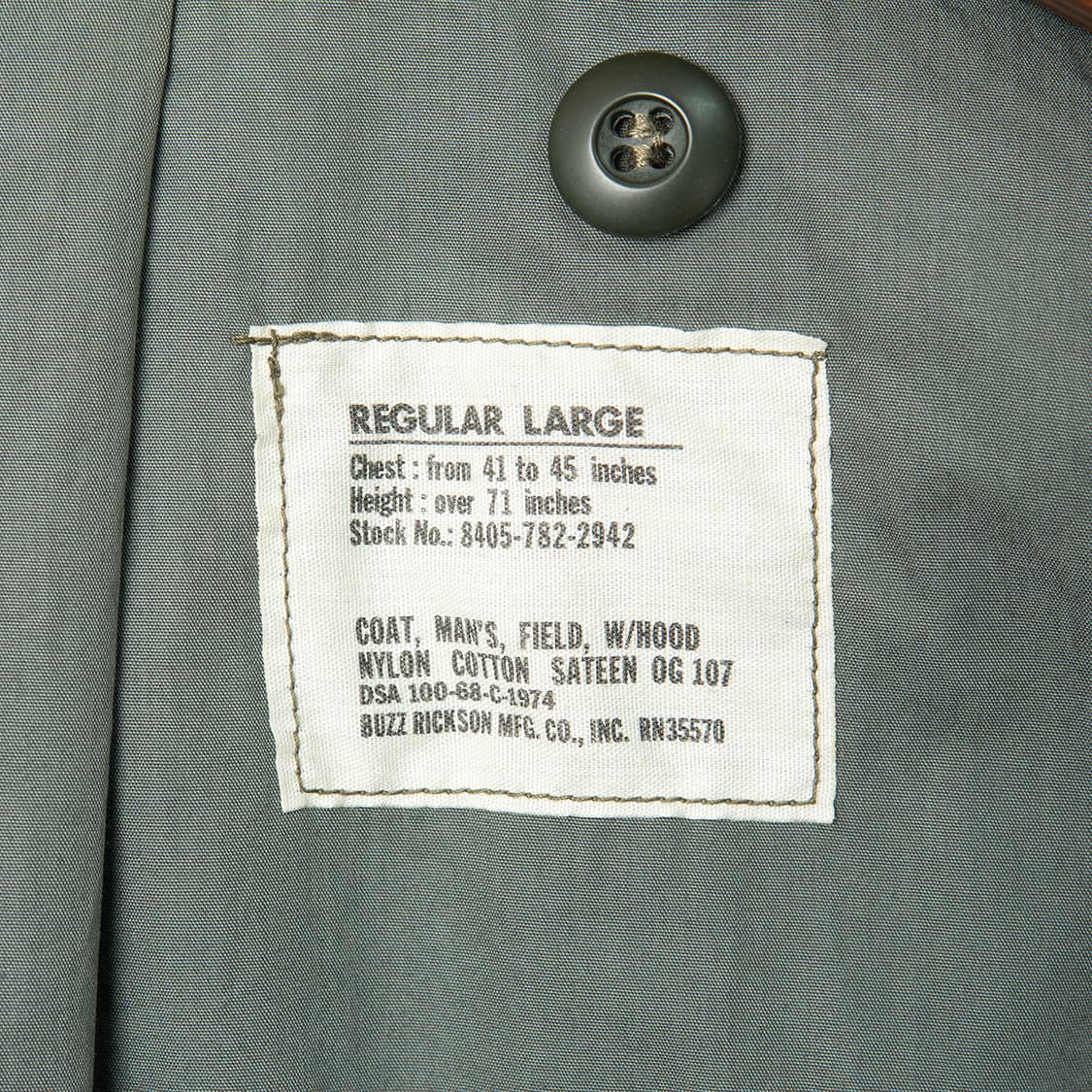 [105] 버즈릭슨 M65 필드자켓 BR11702 회색안감  상품이미지8