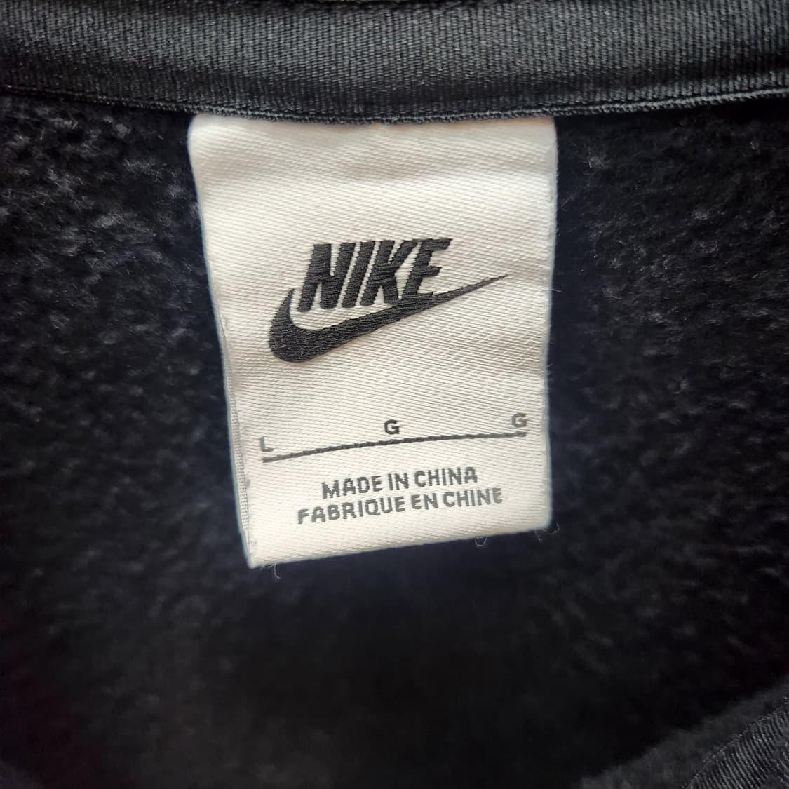 나이키 로고자수 반집업 맨투맨 L(XL) 상품이미지5