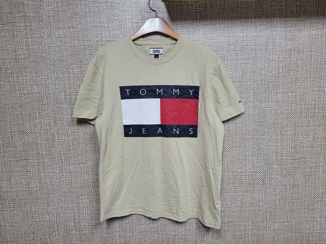 L 100사이즈 타미 진스 빅로고 반팔티셔츠 상품이미지1