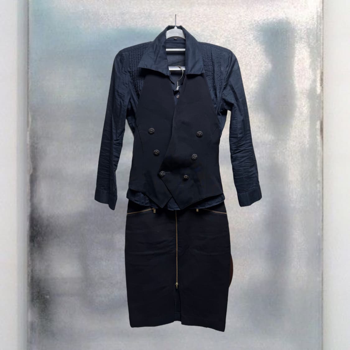 긱시크 프레피룩 코디 세트 상품이미지1