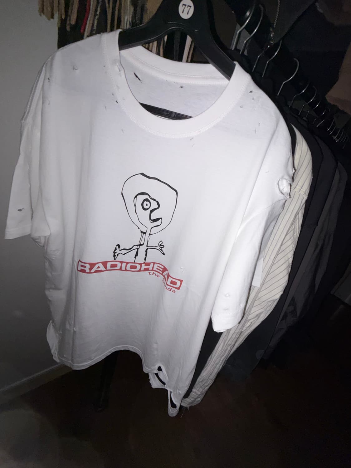 라디오헤드 디스 티셔츠 상품이미지2