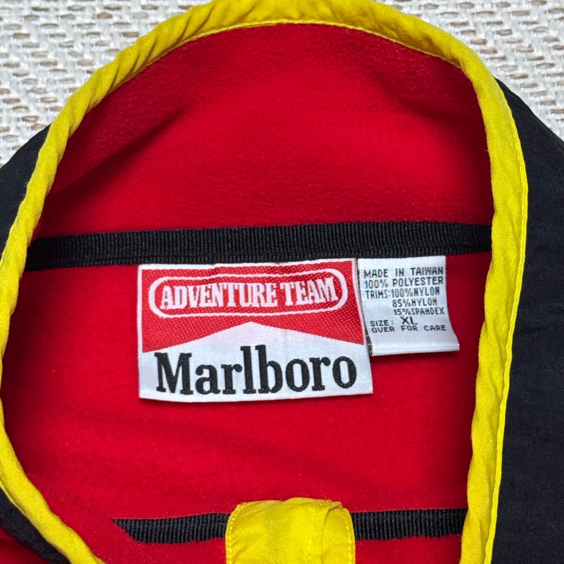 (XL) 90s 빈티지 말보로 레드 후리스 상품이미지2