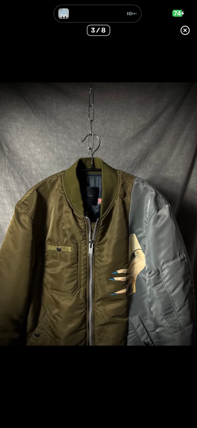 Undercover "The Hand" MA-1 Bomber Jacket 상품이미지3