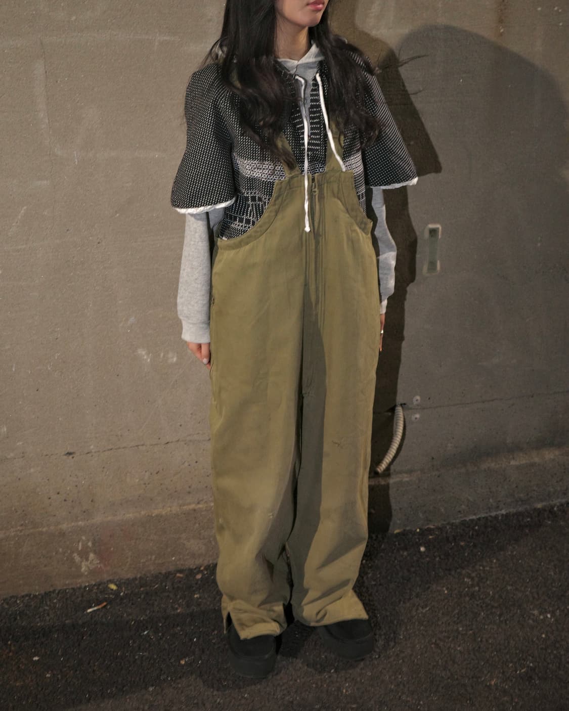 40‘s U.S. Army ww2 탱커 울 라이닝 윈터 오버롤 상품이미지9