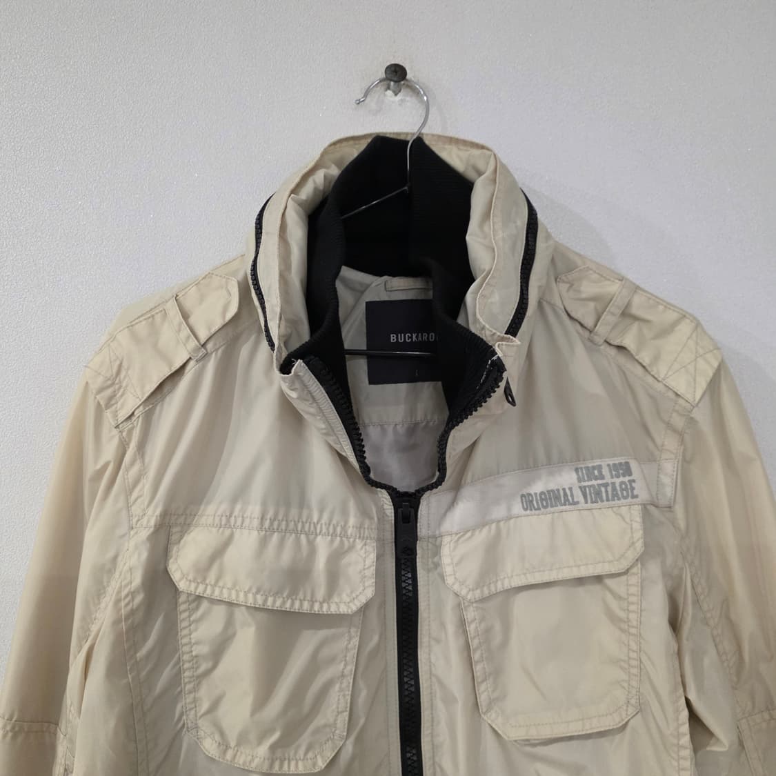 버커루 빈티지 자켓 L 사이즈 아이보리 상품이미지3