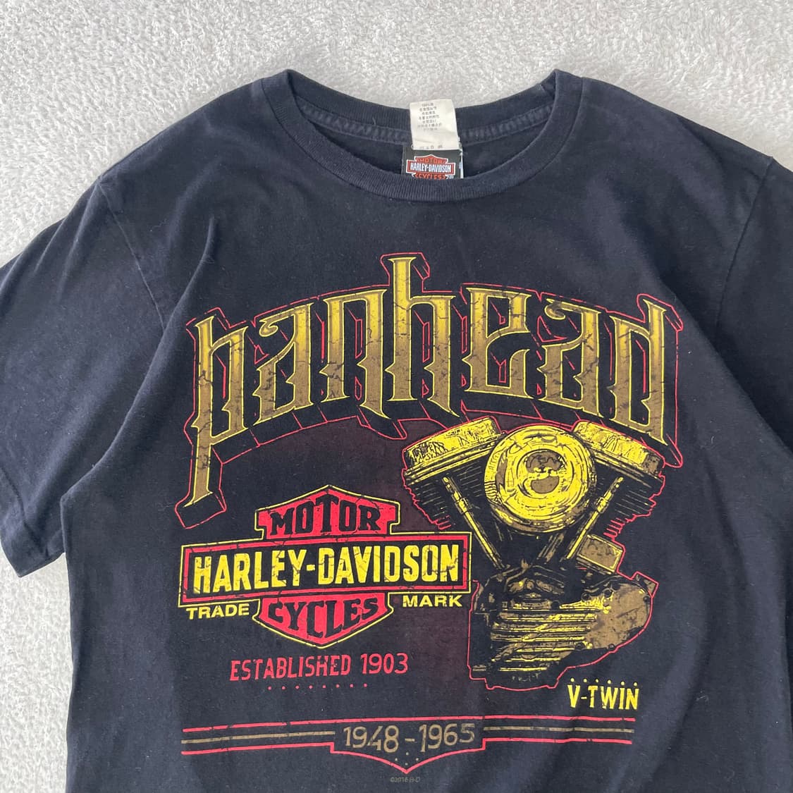 할리데이비슨 미제 상하이 반팔티 상품이미지3