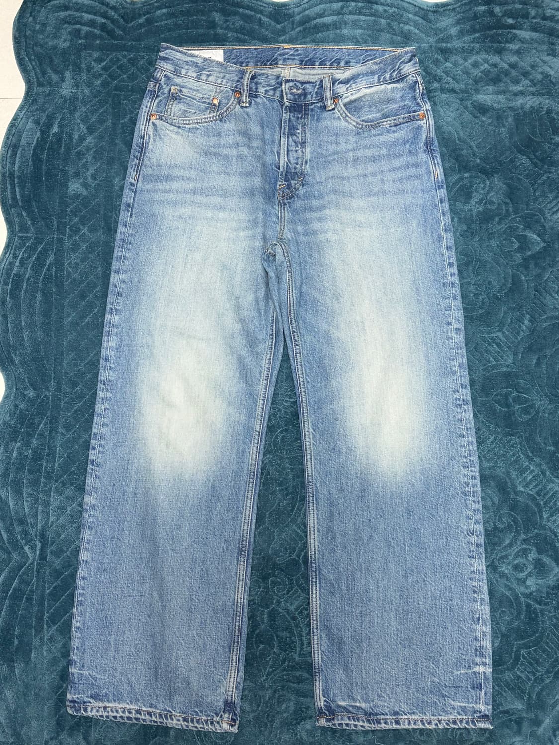 H&M 스트레이트 루즈 핏 진 33 상품이미지3