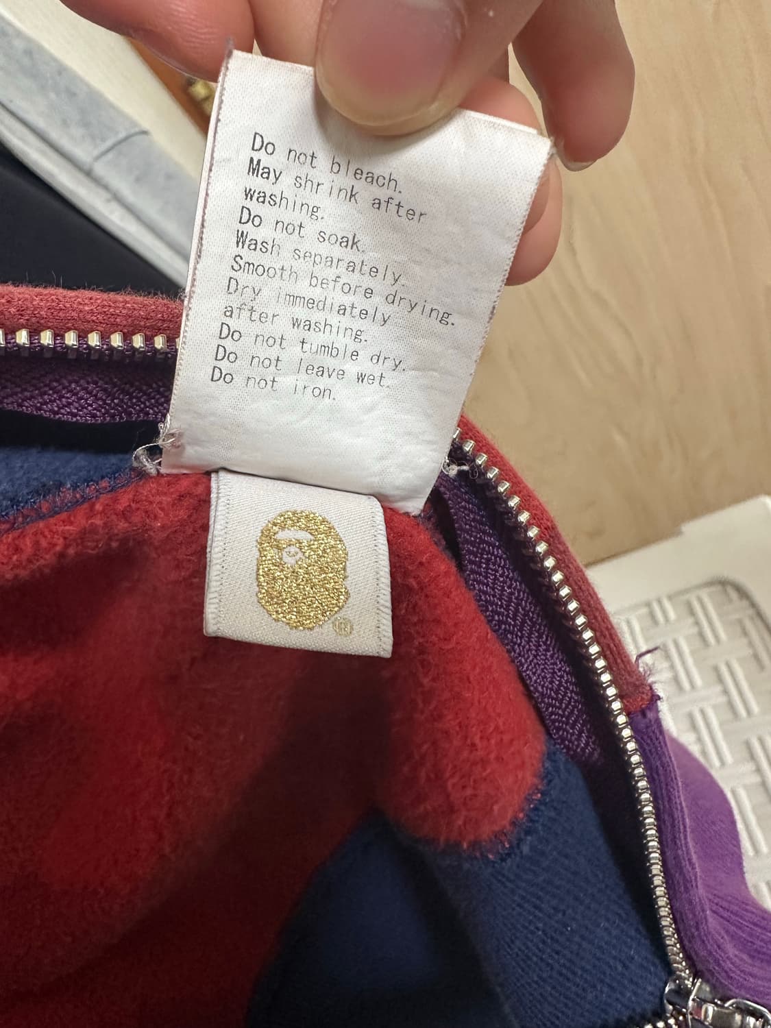 베이프 후드집업 상품이미지5