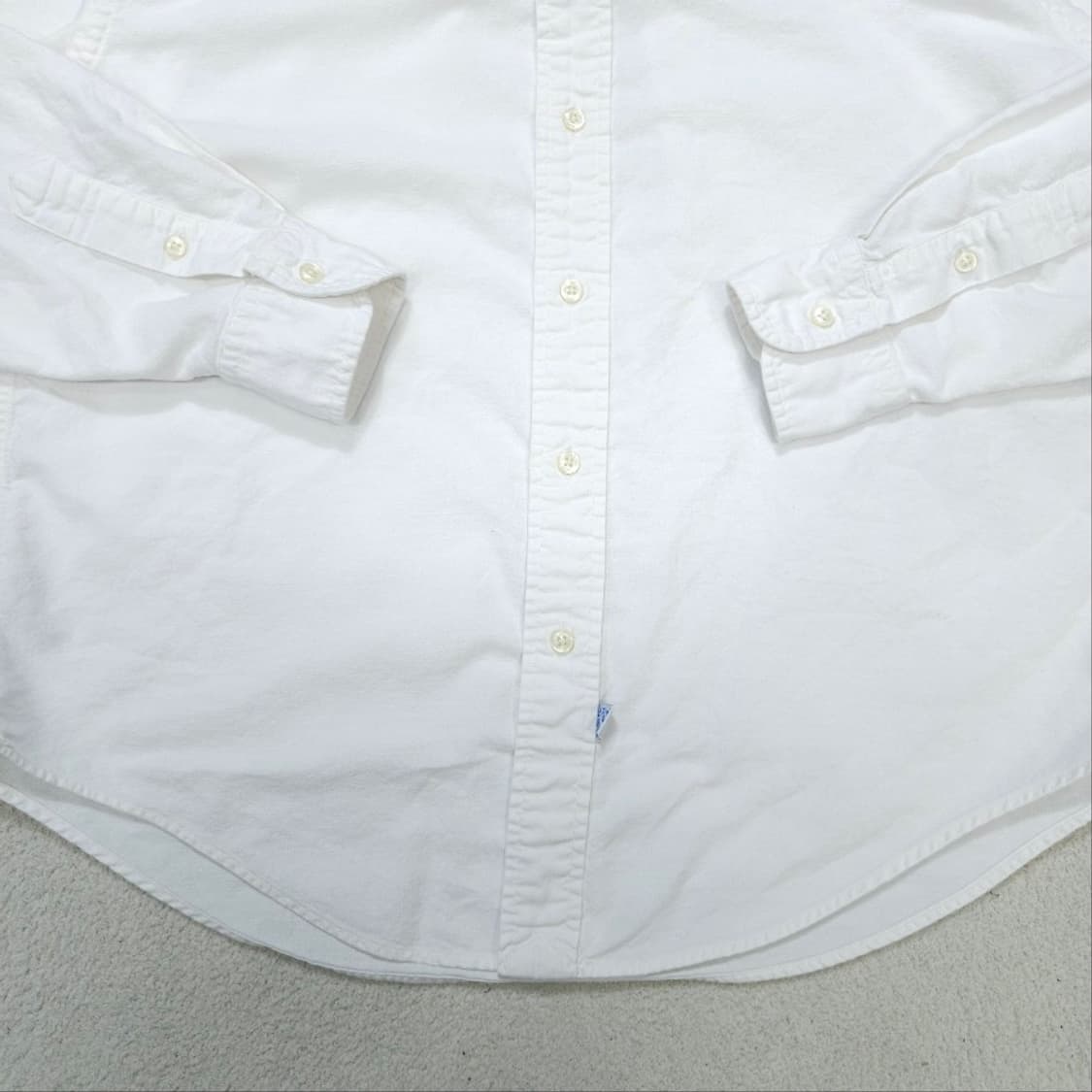 90s 폴로 랄프 로렌 옥스포드 화이트 빅셔츠 8 상품이미지3