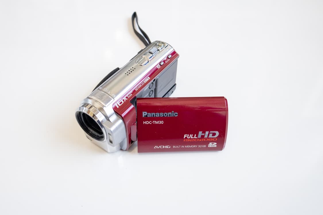 Panasonic HDC-TM30-R / 빈티지 디지털 캠코더 상품이미지1