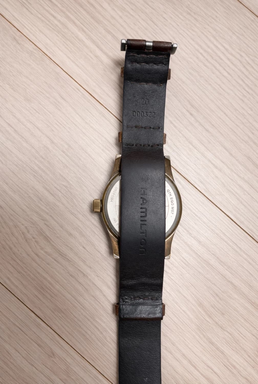 해밀턴 카키필드 38mm 브론즈 수동 상품이미지2