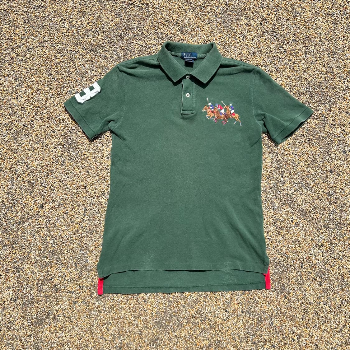 폴로 (POLO RalphLauren) 90S 그린 빅포니 반팔티 상품이미지1